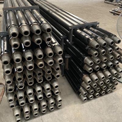 Male Connection Water Well Drill Rod With 76/89/102/114/127/140mm Diameter