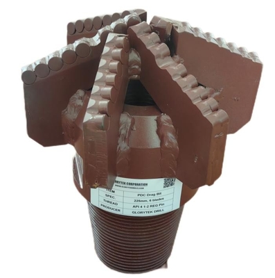 Soft Formations 225mm Pdc Drill Bit For Water Well