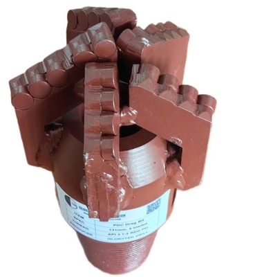 Durable 131mm Drag Pdc Drill Bit For Mining Machinery