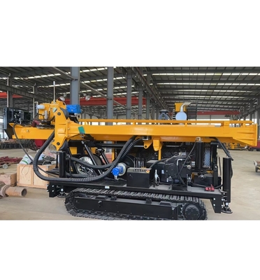 Crawler Chassis Full Hydraulic Exploration Drilling Rig Glxd-4 For Deep Rock Sampling