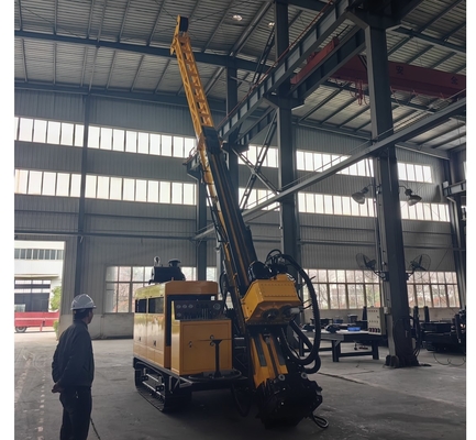 Wireline Diamond Core Exploration Drilling Rigs GLXD-5 Drived By Full Hydraulic System
