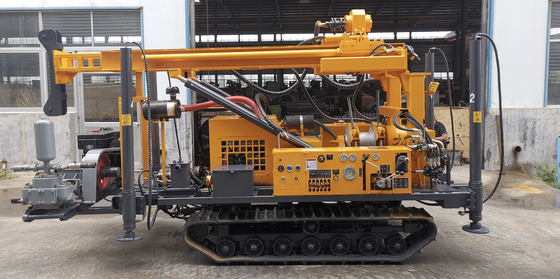 GDL-280 Top Drive Drill Rig Machines 200m Depth 152mm Hole
