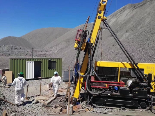 GLDX-5A NQ Diamond Core Drilling Rig Full Hydraulic Rope Coring 1300m