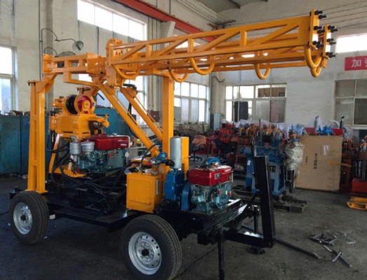 100m Drill Rig Equipment XY-1/XY-1A/GL200/GL250/GL300 With Mud Pump