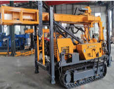 Gdl-350 Top Drive Drill Rig 300m Depth 152-203mm Drilling Hole