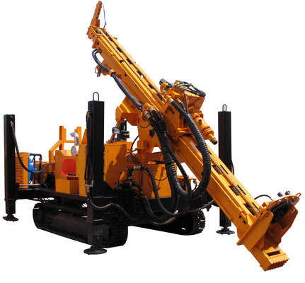 GLF500 280m Depth Rc Drill Rig 110-305 Hole Diameter Diesel Engine Driving