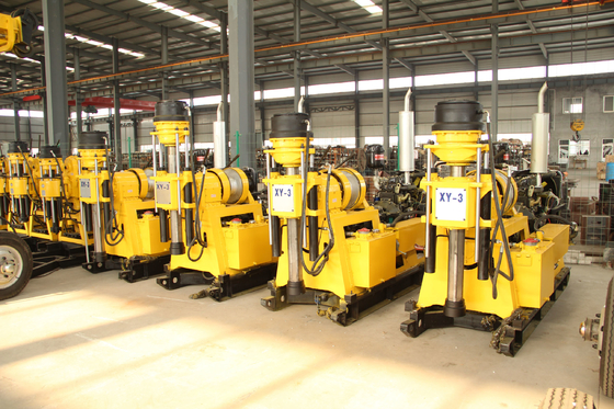 Xy-3 Core PQ Exploration Drilling Rigs For Soil And Rock Sampling