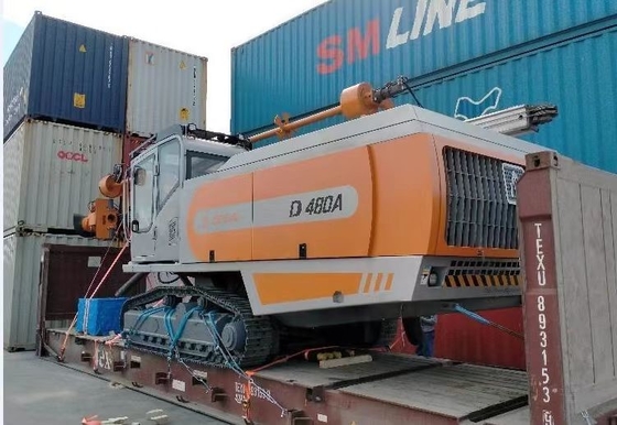 Dth D480A 25 Bar Mining Drill Rig Air Compressor On Board 35M