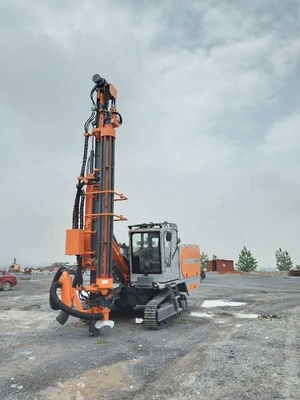 Dth D480A 25 Bar Mining Drill Rig Air Compressor On Board 35M