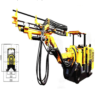 Rock Jumbo Drill Rig Machines Single Boom Model CYTJ45D
