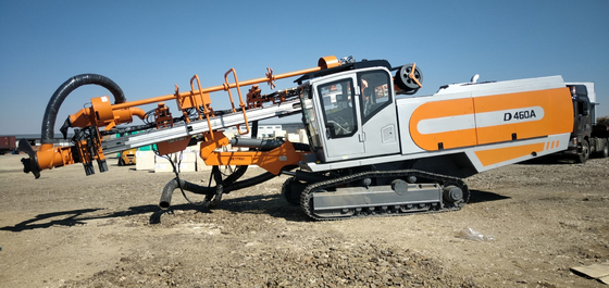 Mining DTH Rock Drilling Rig With Air Compressor On Board D460A