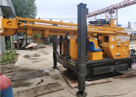 330m Crawler Pneumatic Rotary Water Well Drilling Rig Air Compressor Water Well Drill Machine