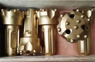 Factory Sells Low Pressure 110mm DTH Drill Bit For Downhole Drilling