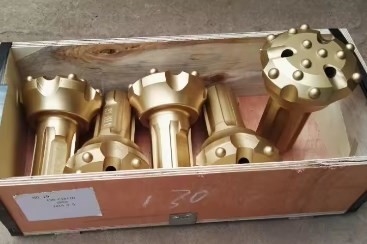 New Product Low Air Pressure DTH Hammer Bit CIR110 Tungsten Carbide