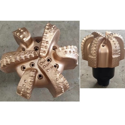 Steel Body PDC Drill Bit With 6 Blades And 9 Nozzles For Various Formation Hardnesses