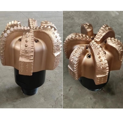 Steel Body PDC Drill Bit With 6 Blades And 9 Nozzles For Various Formation Hardnesses