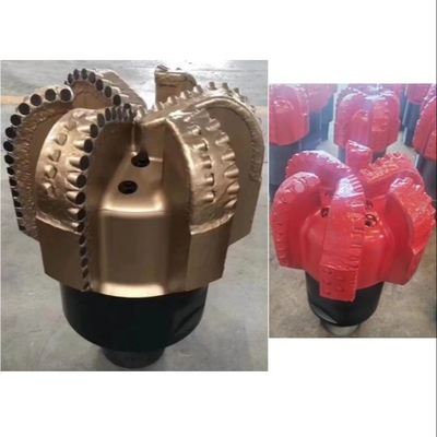 Rock Drilling Borehole PDC Bit / API Thread 6 Nozzle PDC Drill Bit For Soft To Hard Formation