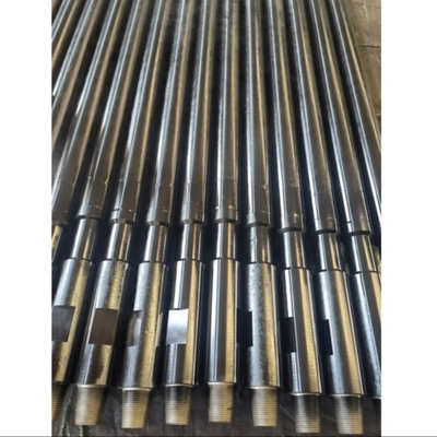 114mm Carbon Steel Water Well Drilling Pipe Black RTD69 Water Well Drill Rod In 6090mm Length