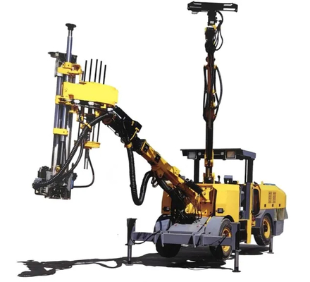 Pneumatic Vertical Shaft Drilling Rig Model KQTG-150 With 0.8-2.4 MPa Working Pressure