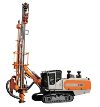 152-203mm Range Rock Drill Rig With 7M Drill Pipe 114mm Drill Pipe OD And 0-80 RPM Rotation Speed