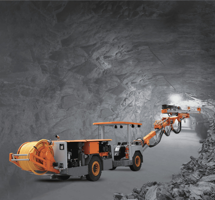 UJ18 Hydraulic Rock Drilling Rig Underground Drill Jumbo Mines And Small Sized Tunnels Machine