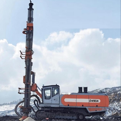 High Efficiency Integrated DTH Down The Hole Drill Rig For Cement Raw Material Mining