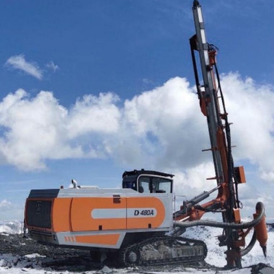 Rock Drilling Integrated Air Compressor Dth Rig Machine For Mining