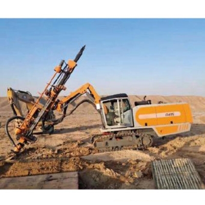 Rock Drilling Integrated Air Compressor Dth Rig Machine For Mining