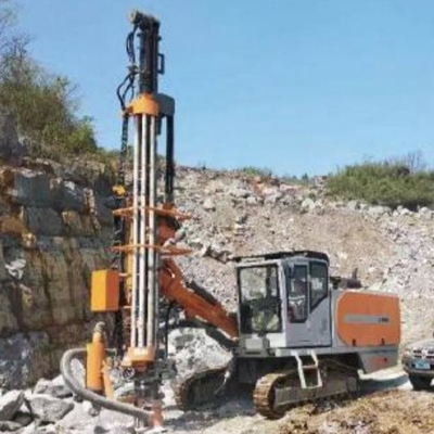 Integrated Air Hammer DTH Surface Drill Rig Machines with Built-in Air Compressor