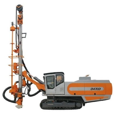 Integrated Air Hammer DTH Surface Drill Rig Machines Built In Air Compressor