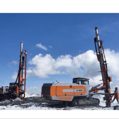 High Efficiency Integrated DTH Pneumatic Drill Rig Machines for Gold Mining