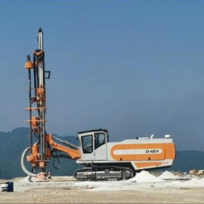 Open Mining Integrated DTH Blast Drill Rig Machines With Automatic Drill Rod Changing System