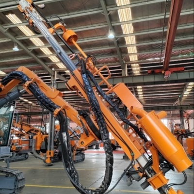 152-203mm Hole Range Surface Integrated Rock Drill Rig With Maximum Hole Depth 35 M And Auto Handling