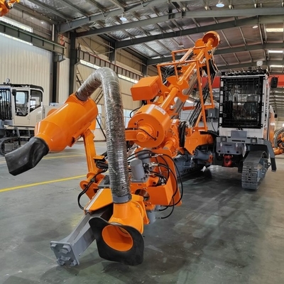 Air Compressor On Board Rock Drill Rig With 5/7m Drill Pipe Length And Low Maintenance Needs