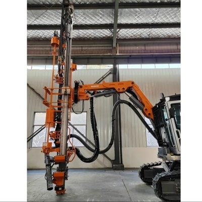 Pneumatic Mining DTH / Top Hammer Surface Blasthole Drill Rig With Integrated Design