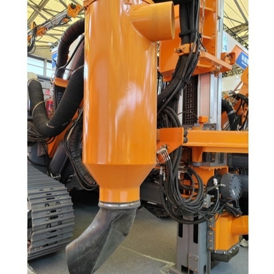 Pneumatic Mining DTH / Top Hammer Surface Blasthole Drill Rig With Integrated Design