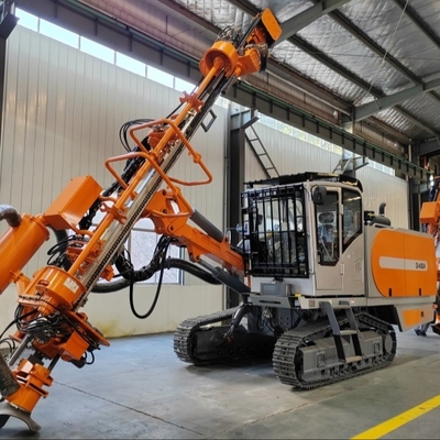Gold Mining Blasthole Drill Rig Machines Portable Integrated DTH Surface Drill / Drilling Rig