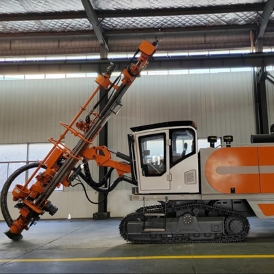 Highly Productive DTH Integrated Rock Drill Rig Drill Pipe OD 114 Mm Optional 102 / 127 Mm