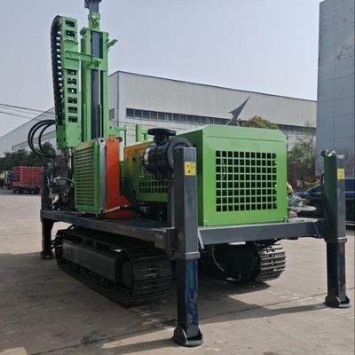 HQ NQ Geological Exploration Drilling Rigs Crawler Type Fully Core Hydraulic Rotary