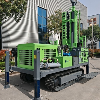 Full Hydraulic Coring Geotechnical Exploration Drill Rig For Gold Mining