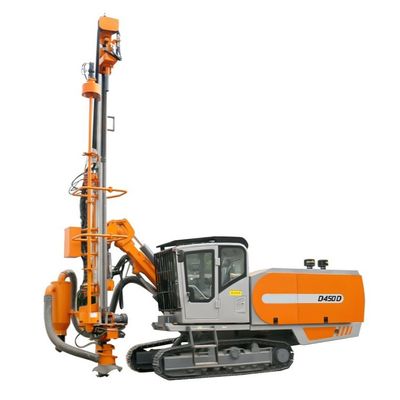 Surface Multifunctional Tracked Portable Crawler Mounted Rock Drill Rig for Precious Metal Mining