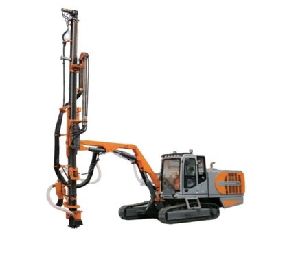 High Strength Aluminum Alloy Feed Beam Drill Rig Machines With 750 L Fuel Tank Capacity And 114/102 Mm Drill Pipe OD