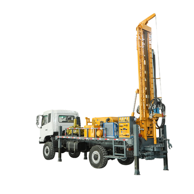 GL500T 500m Hydraulic Truck Mounted Water Well Drilling Rig