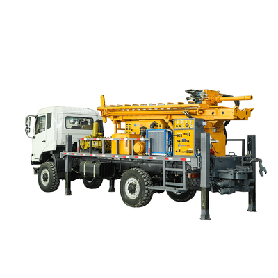 GL500T Hydraulic Truck Mounted Borehole Water Well Drill Rig For Deep Well