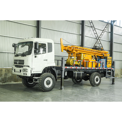 GL500T Hydraulic Truck Mounted Borehole Water Well Drill Rig For Deep Well