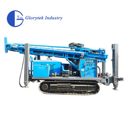 GL600S Crawler Water Well Drill Rig with 105-500mm Diameter 176kw Diesel Engine and Hydraulic Rotary Drilling