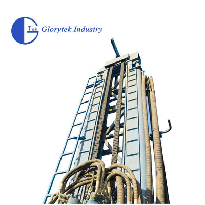 GL600S Steel Crawler Type Water Well Drill/Drilling Rig with DTH Hammer or Mud Pump for Drilling