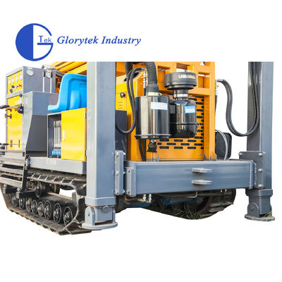 Rubber Crawler Type Water Well Drill/Drilling Rig Drilling Wells For Agricultural Irrigation And Industries