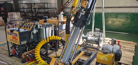 GL300 Core Drill/Drilling Rig  Suitable for Use in Mountainous Areas with Inconvenient Transportation