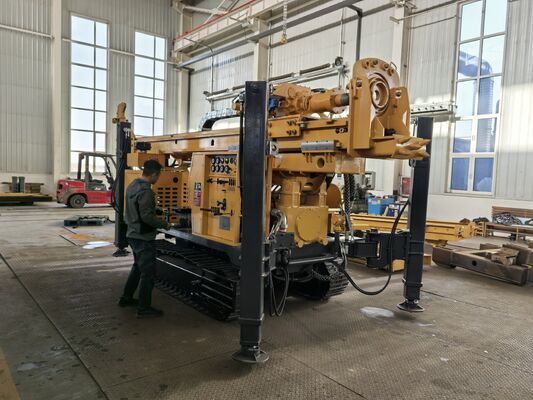 Full Hydraulic RC Drilling Equipment , Top Hammer Drill Rig 300 Meter Depth